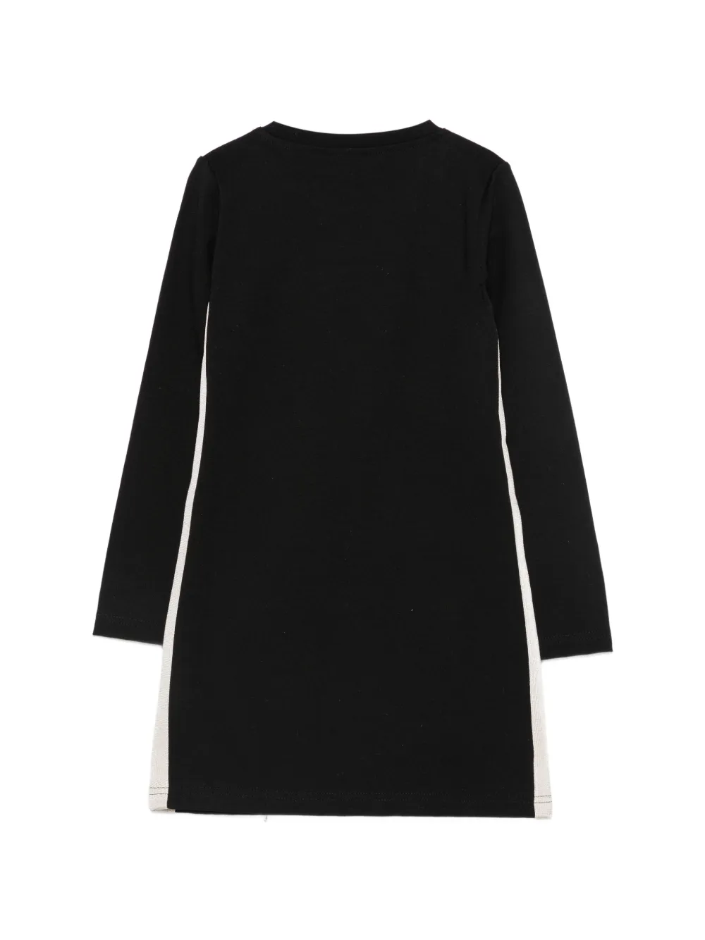 Palm Angels Kids Jurk met zijstreep en logoprint Zwart