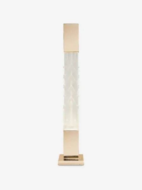 Venini Stele I engraved table lamp