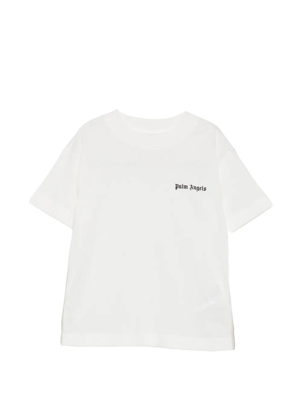 Palm Angels Kids logo-print T-shirt - Bianco