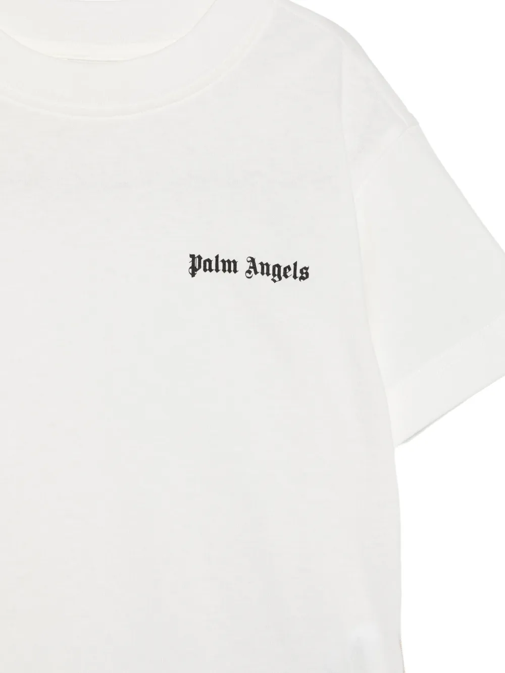 Palm Angels Kids T-shirt met logoprint Wit