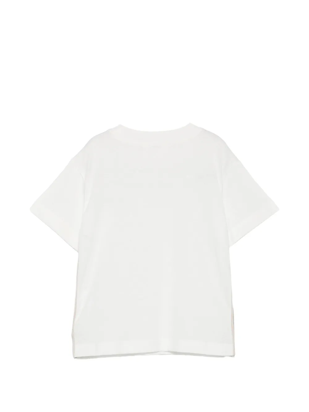 Palm Angels Kids T-shirt met logoprint Wit