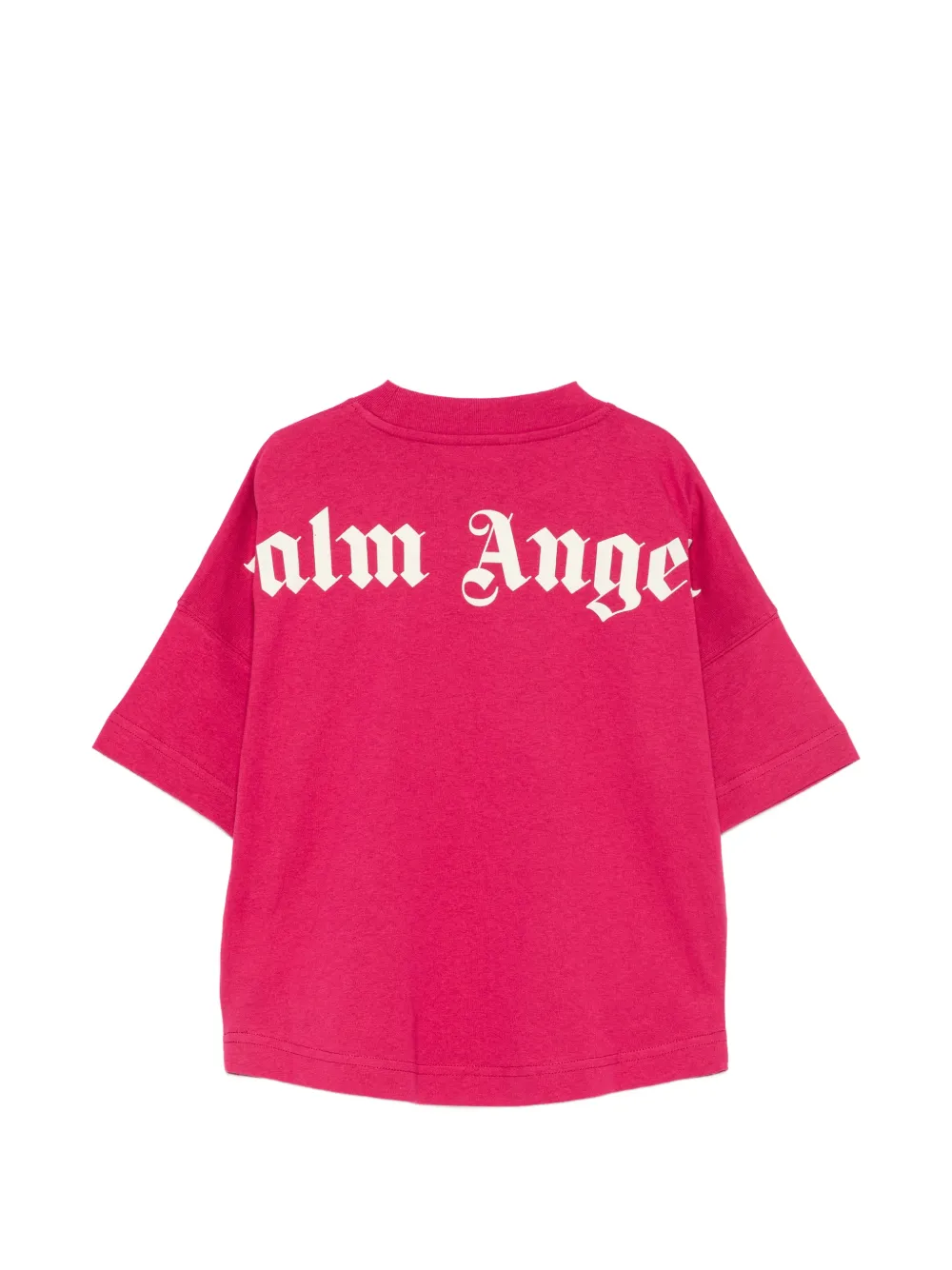 Palm Angels Kids T-shirt met logoprint Roze