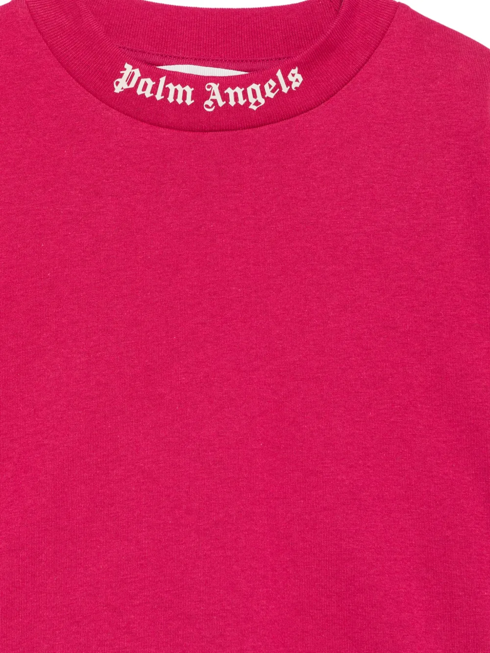 Palm Angels Kids T-shirt met logoprint Roze