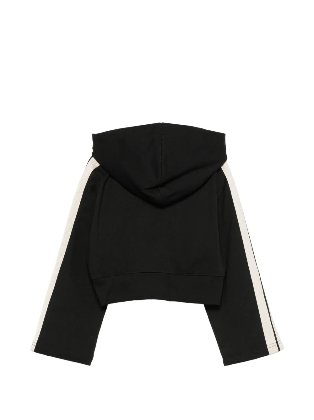Palm Angels Kids Hoodie met logoprint Zwart