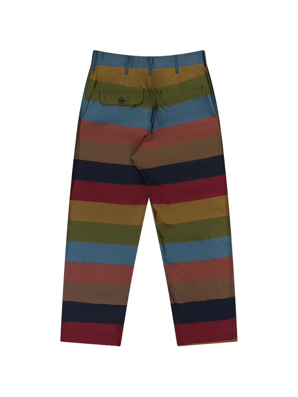 4SDESIGNS Everyday gestreepte broek Blauw