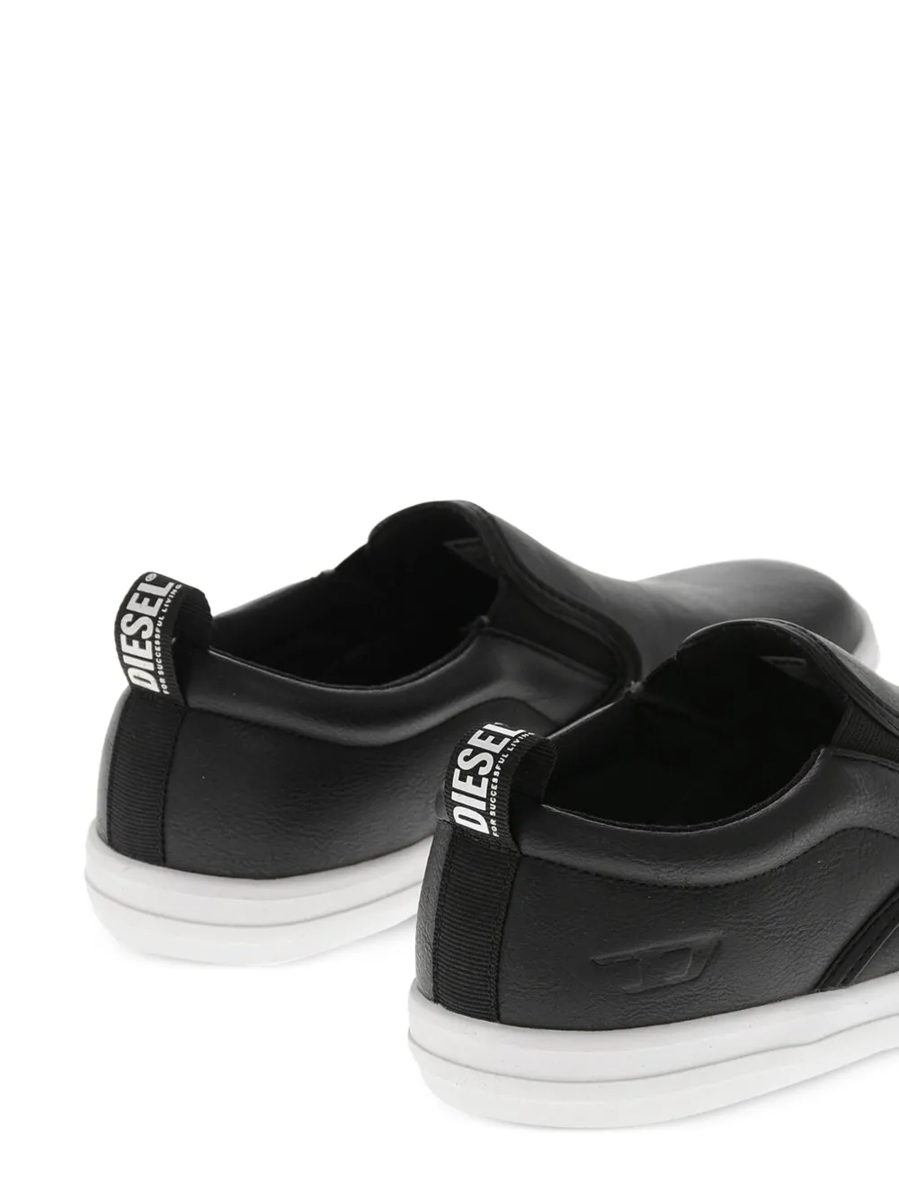 Diesel Kids S-ATHOS SO slip-on sneakers Zwart