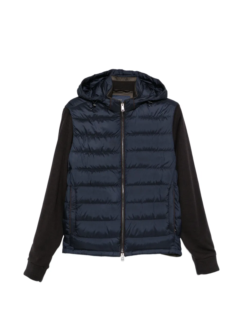 Paul & Shark hooded padded jacket - Blau