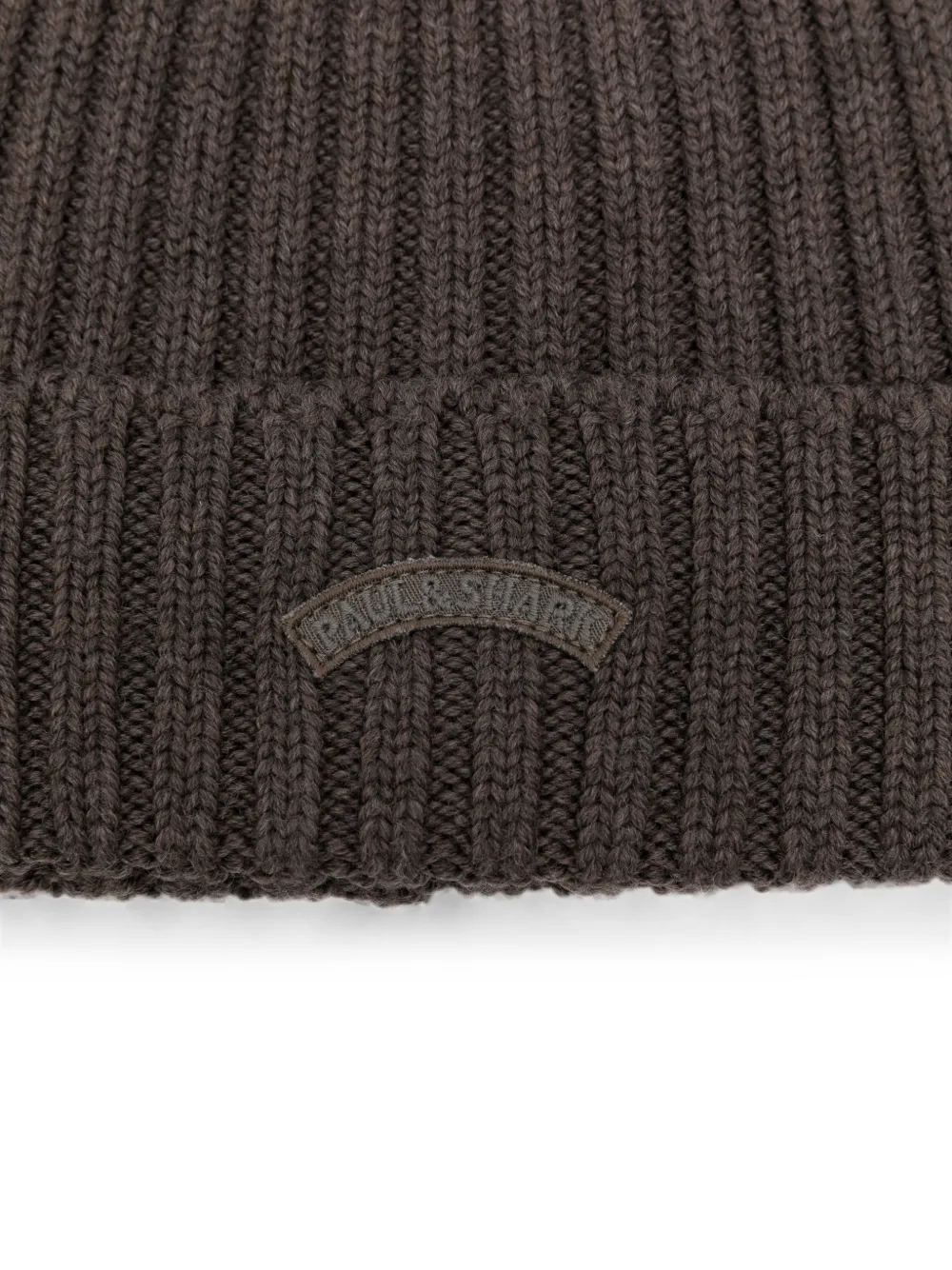 Paul & Shark Muts met logopatch Bruin