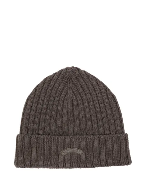 Paul & Shark ribbed-knit beanie hat