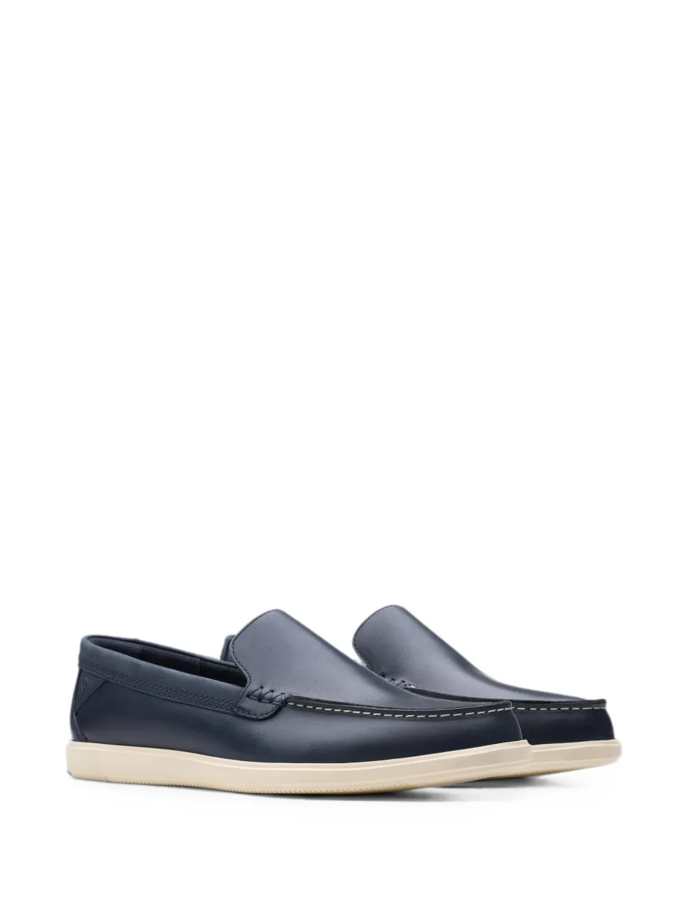 Clarks Originals Bratton leren loafers Blauw