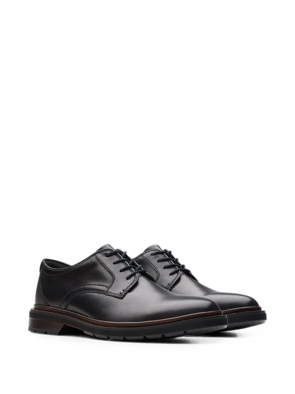 Clarks Originals Burchill derby schoenen Zwart