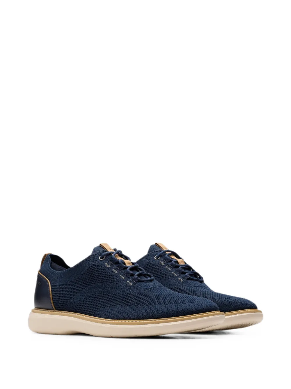 Clarks Originals Brantin knit sneakers Blauw