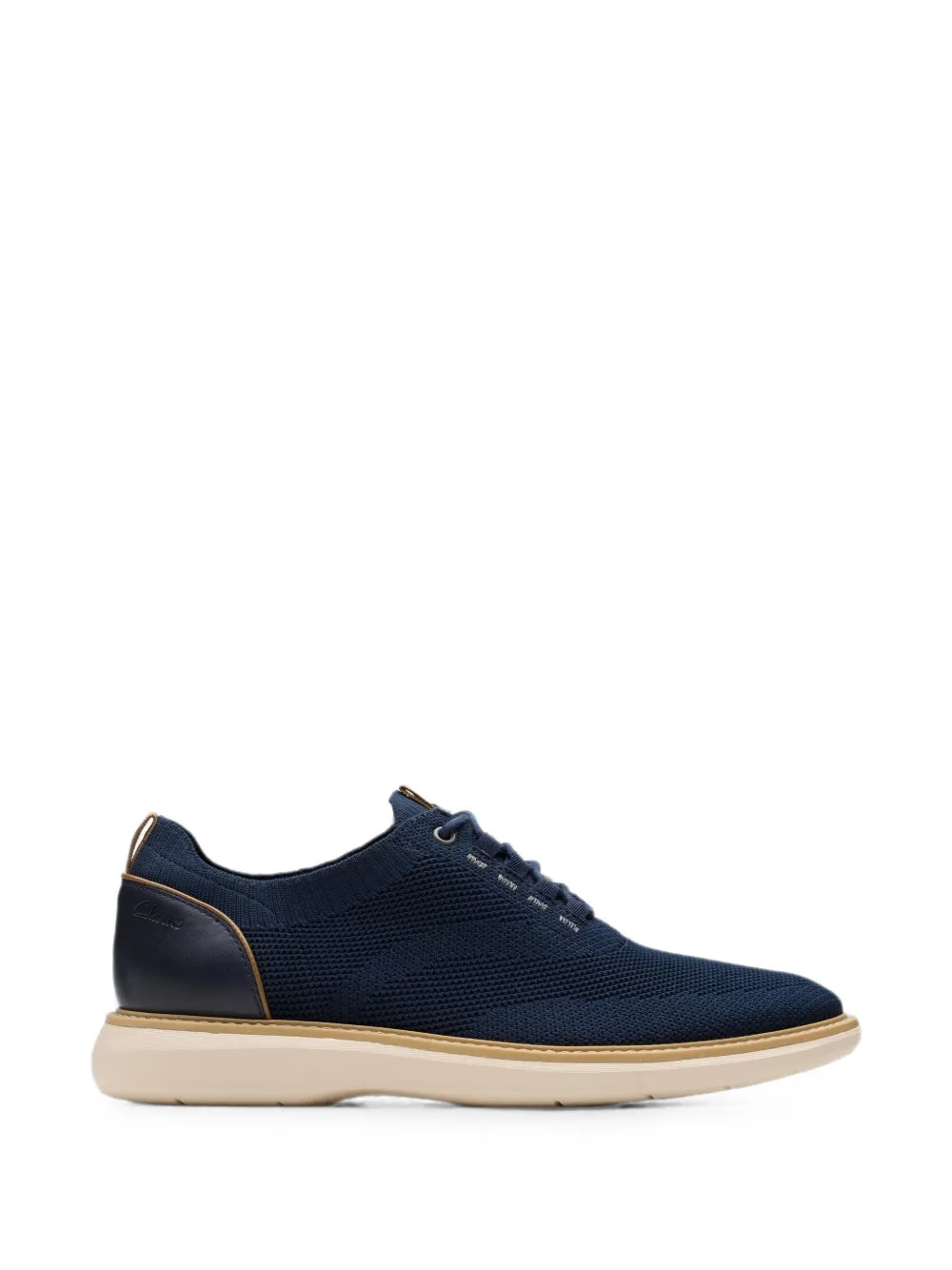 Clarks Originals Brantin knit sneakers Blauw