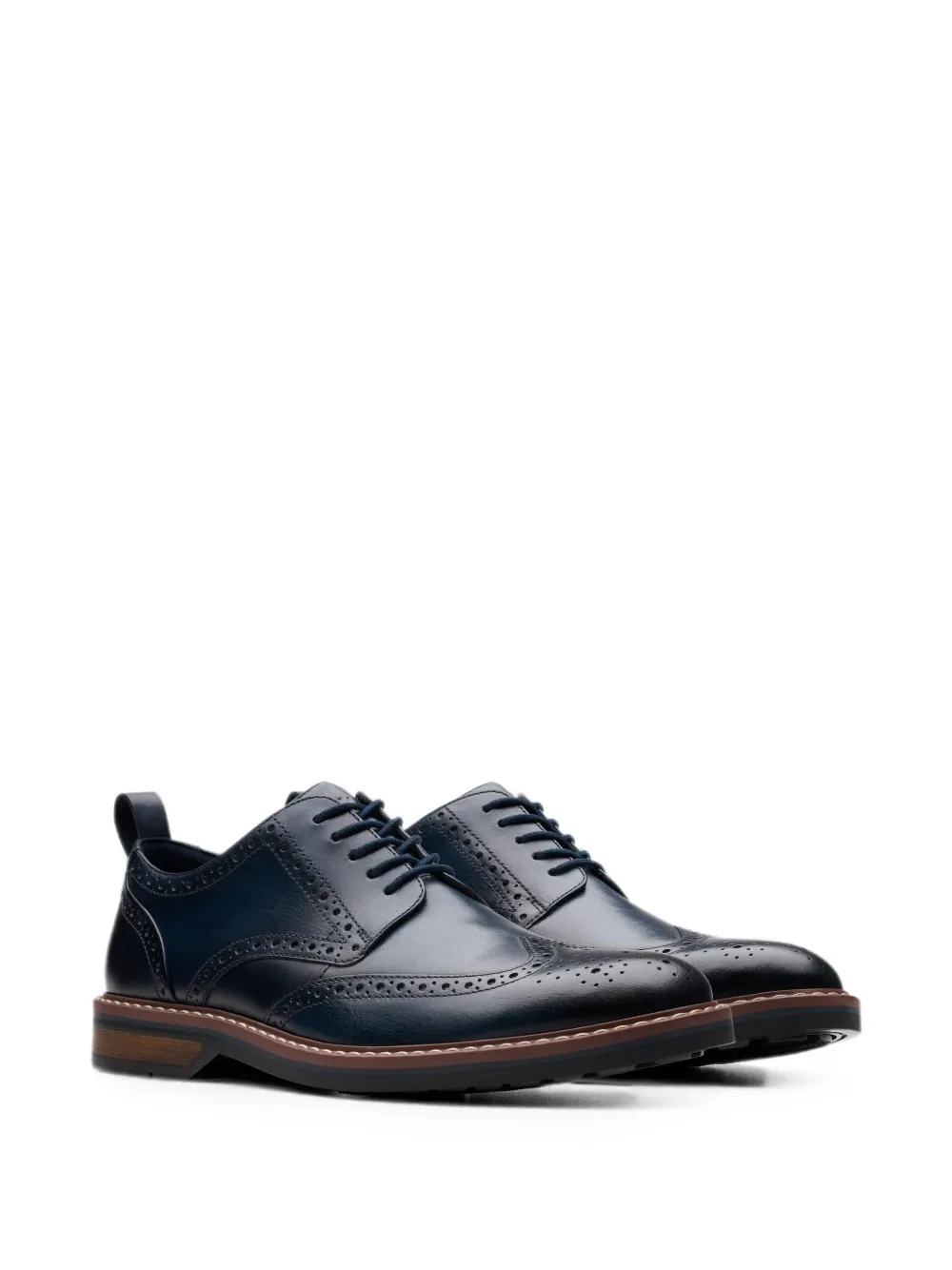 Clarks Originals Aldwin Limit brogue schoenen Blauw