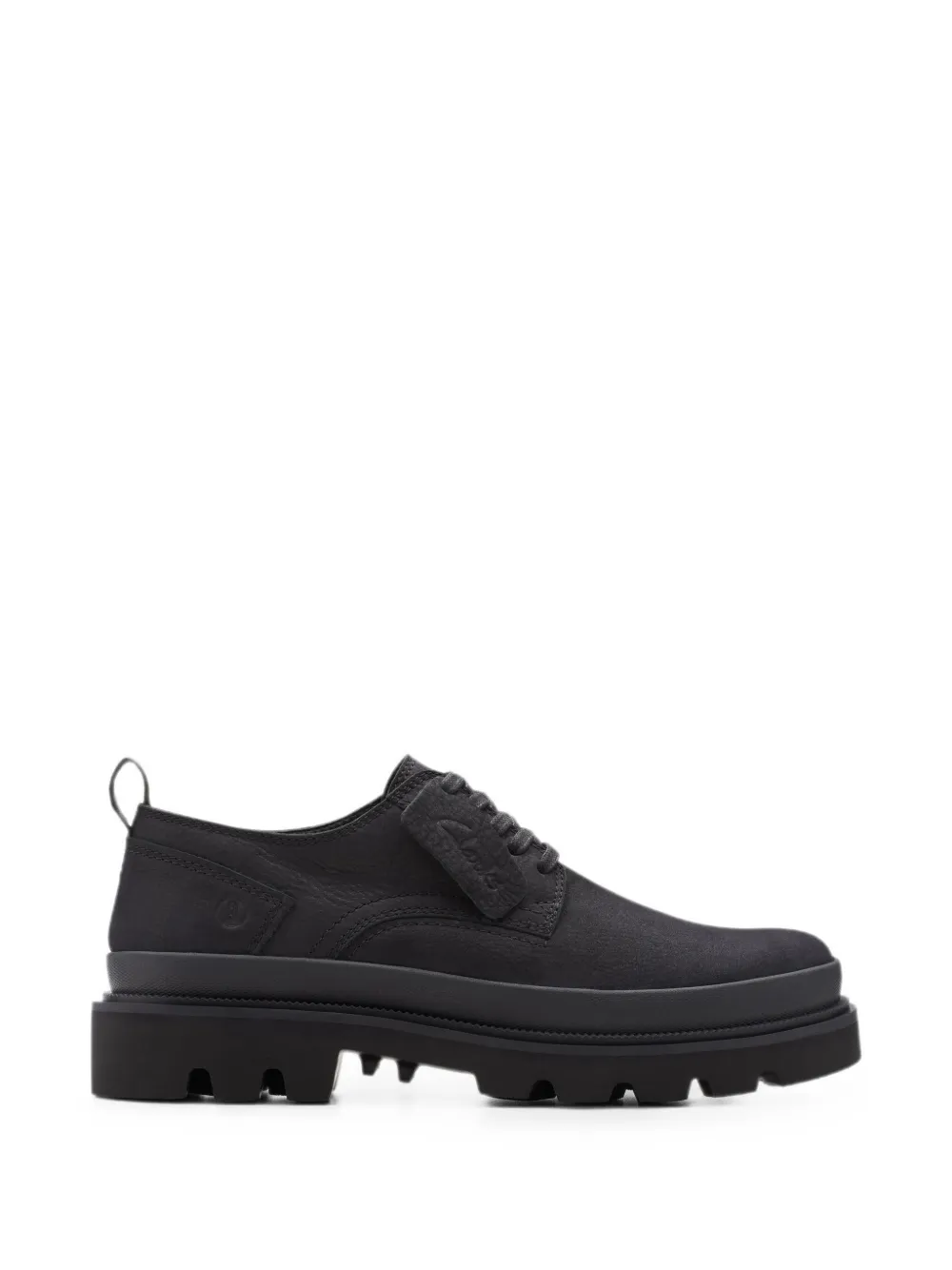 Clarks Originals Badell Lace round-toe Derby shoes - Schwarz