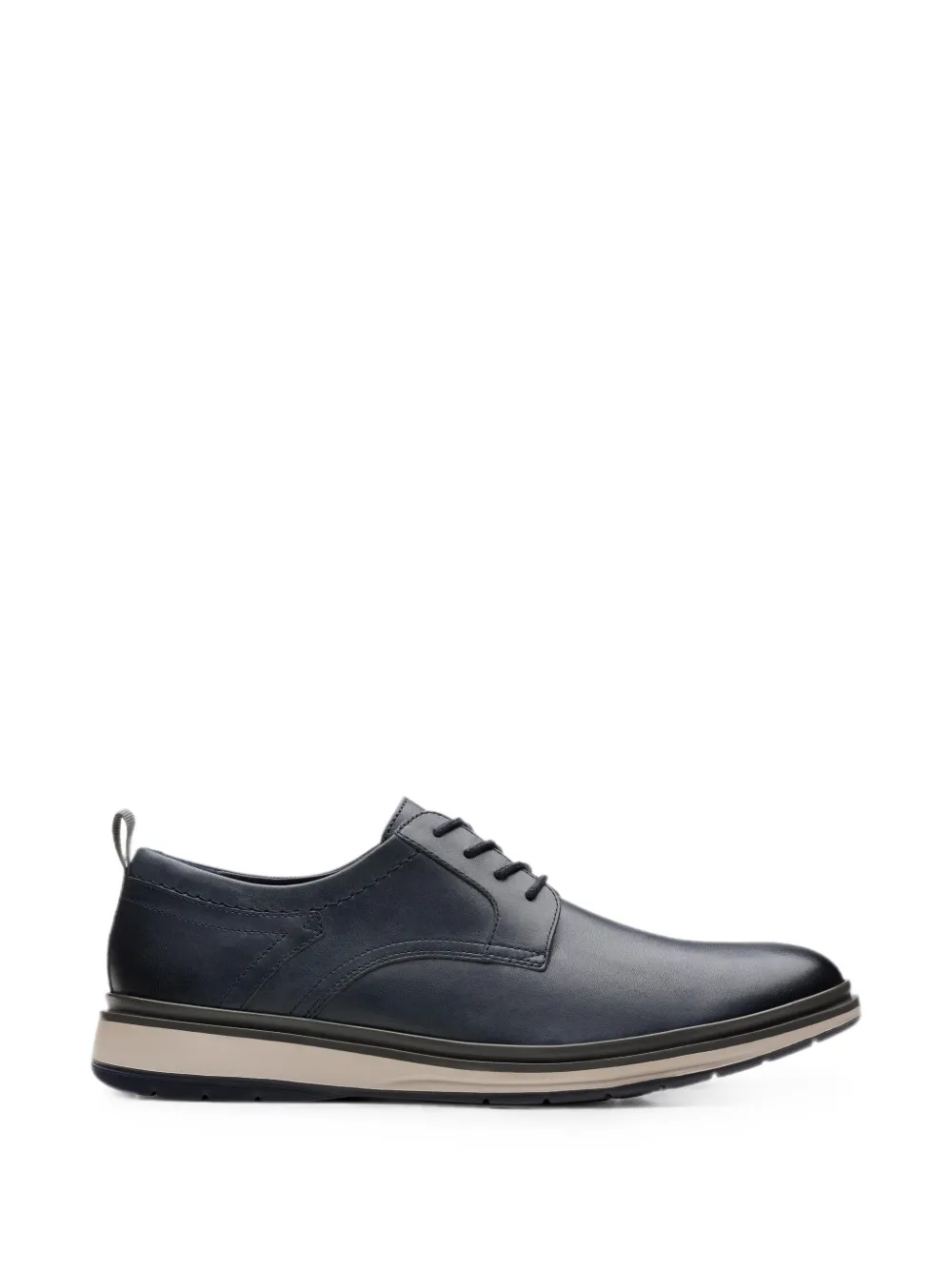 Clarks Originals Chantry Lo leren derby veterschoenen Blauw