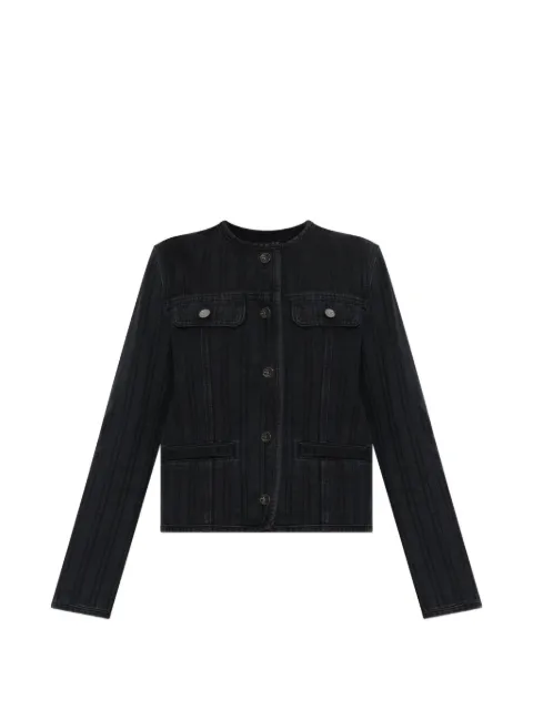 Diesel DE-GRAFY pinstripe denim jacket