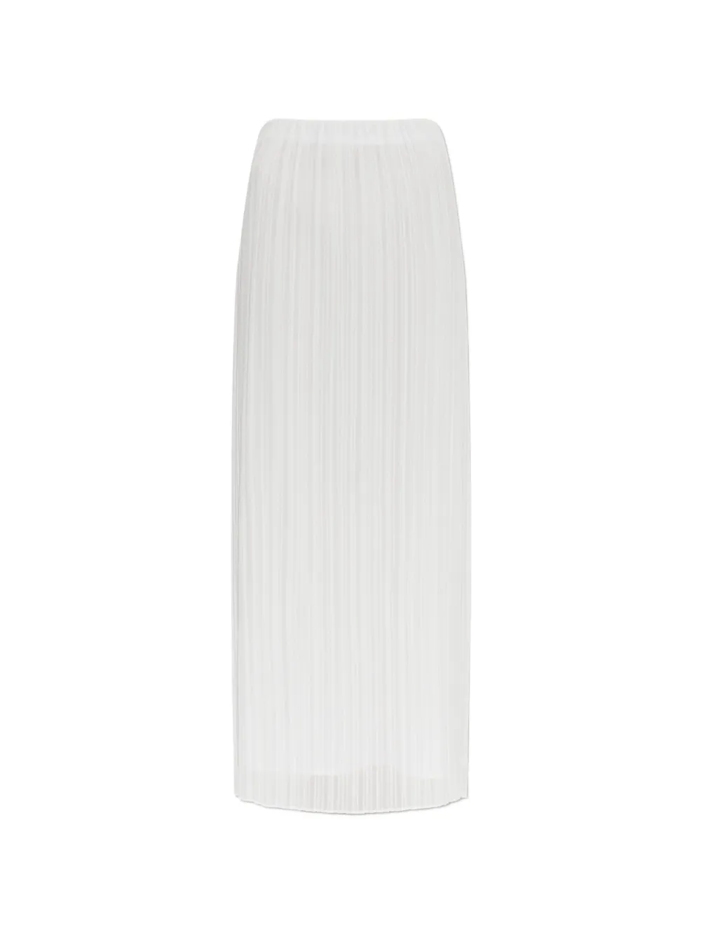 Fabiana Filippi pleated maxi skirt Wit