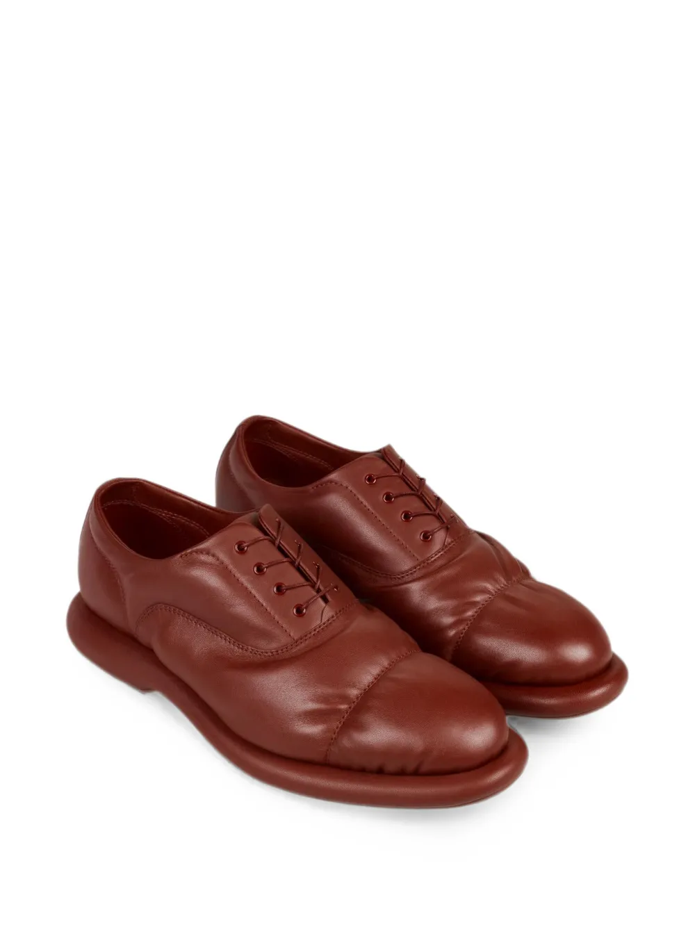 Clarks Originals Martine Rose padded leather Oxford shoes Bruin
