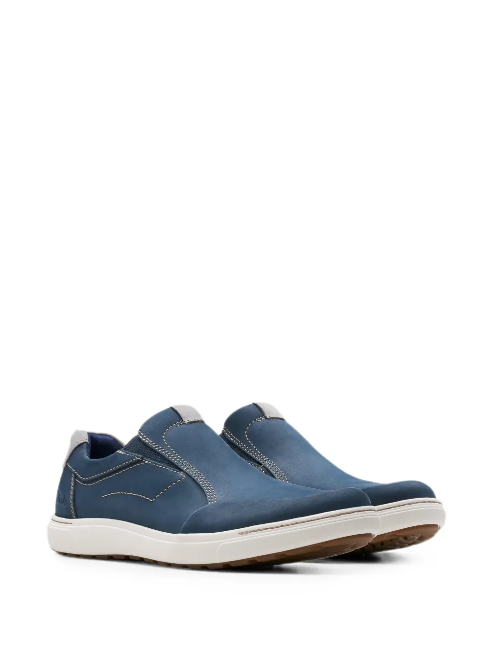 Clarks Originals Mapstone Step slip-on sneakers Blauw