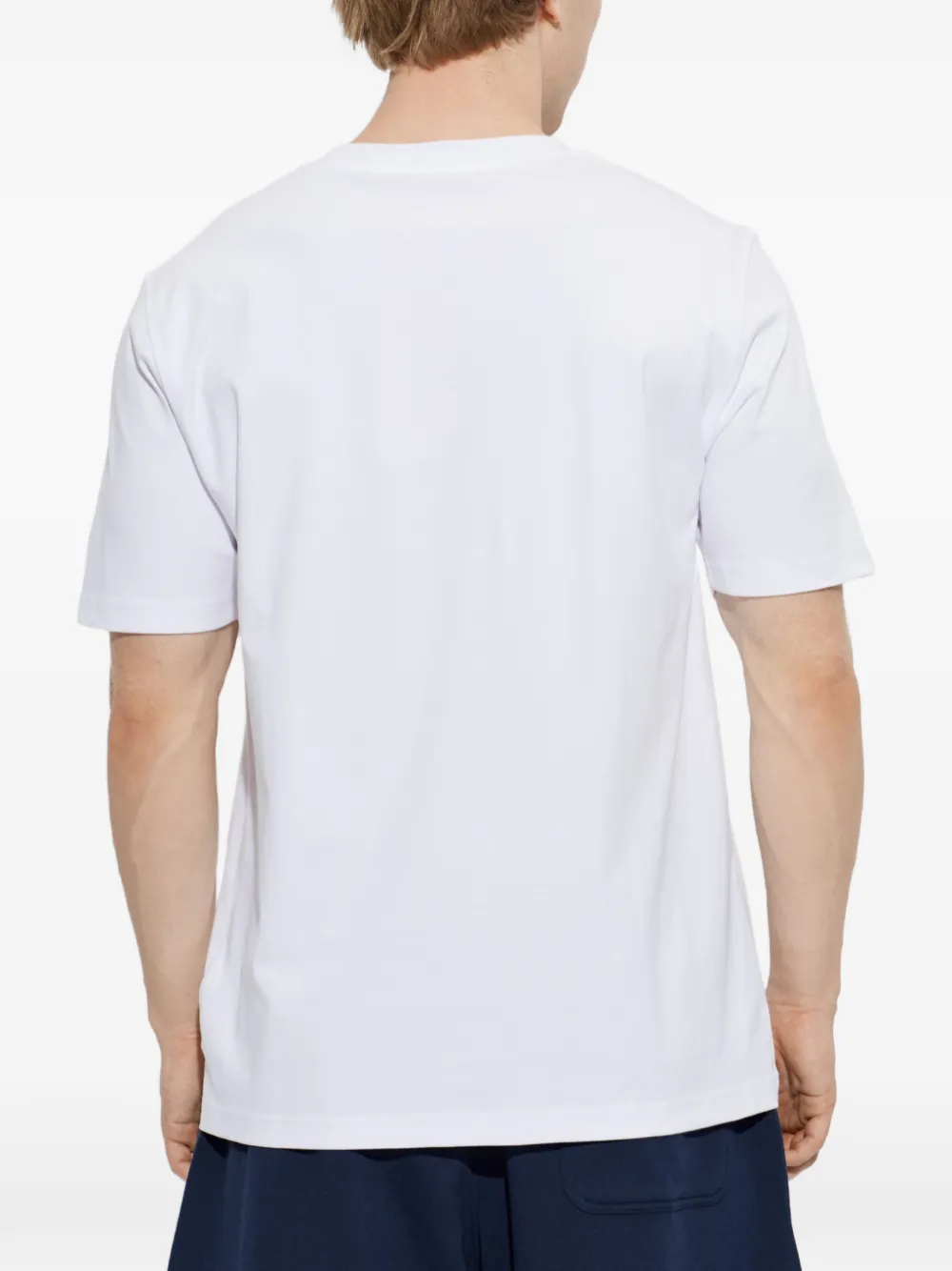 Diesel T-shirt met geborduurd logo Wit