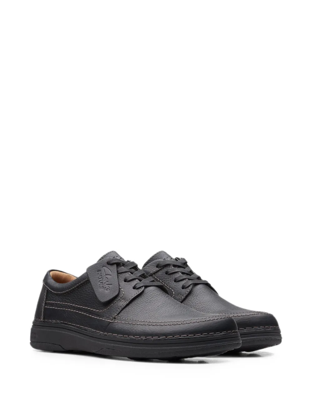 Clarks Originals Nature 5 Lo leren derby schoenen Zwart