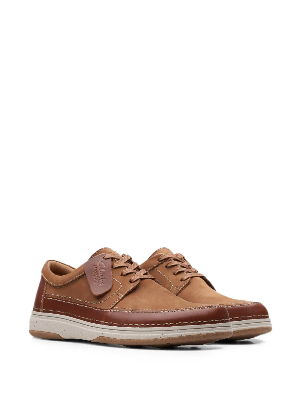 Clarks Originals Nature 5 Lo leren derby schoenen Bruin