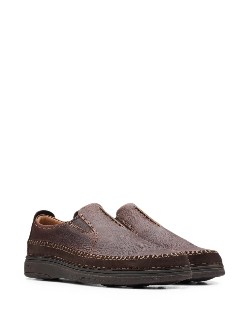 Clarks Originals Nature 5 Walk leren sneakers Bruin