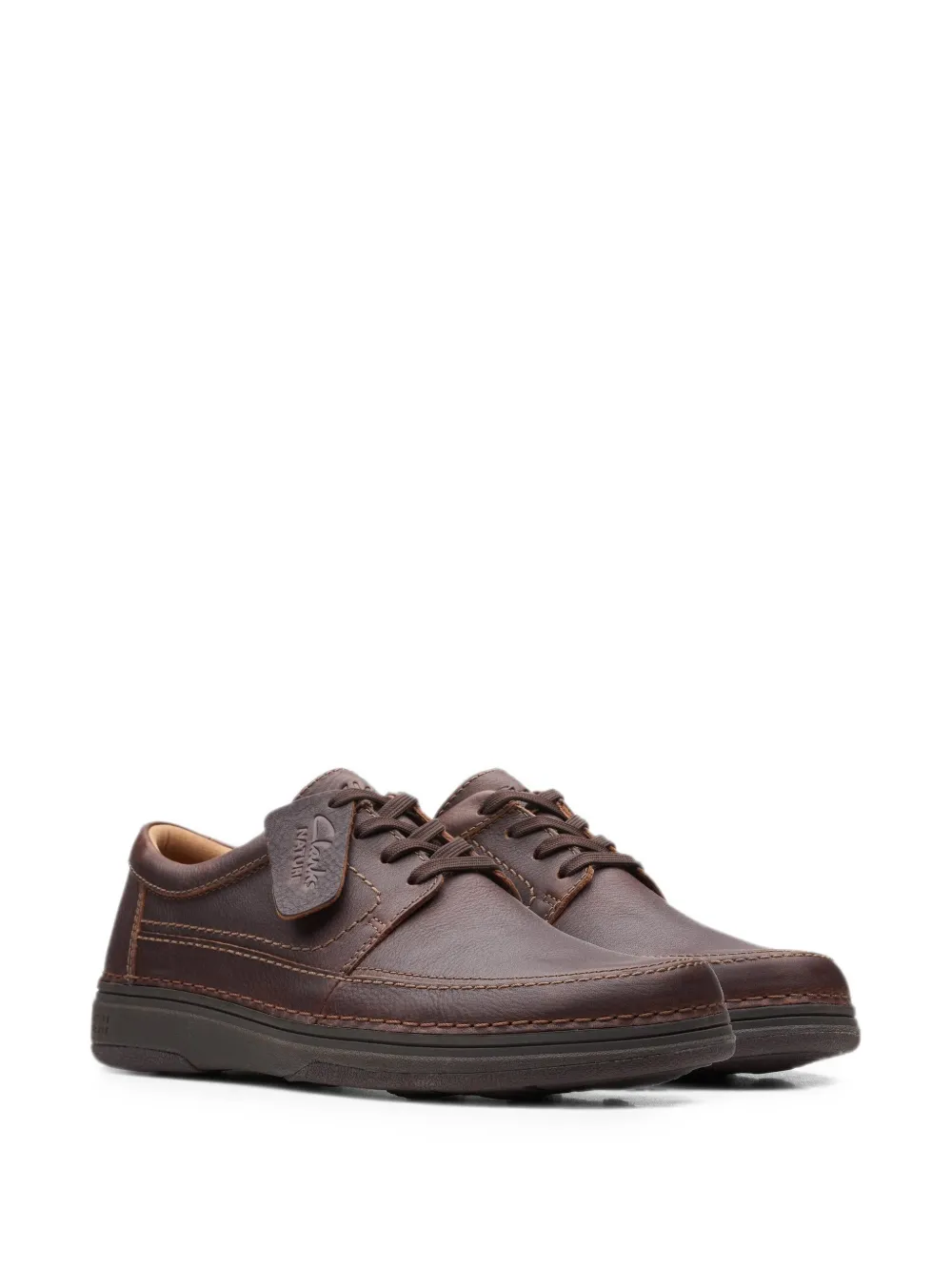 Clarks Originals Nature 5 Lo leren derby veterschoenen Bruin