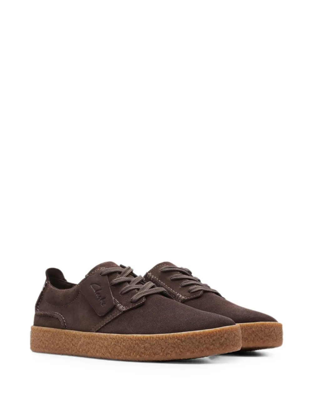 Clarks Originals Streethill Lace schoenen met ronde neus Bruin