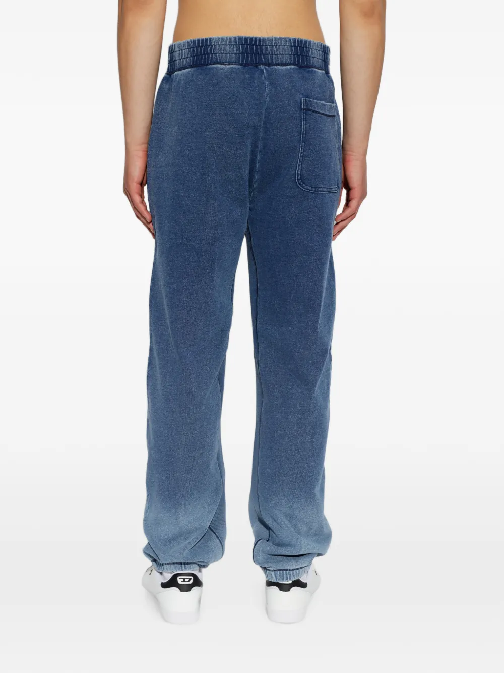Diesel Trainingsbroek met vervaagd effect Blauw