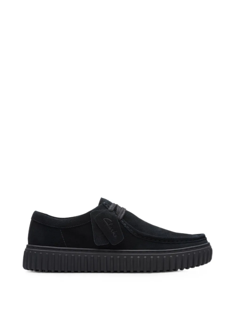 Clarks Originals Torhill Lo suede Derby shoes - Nero