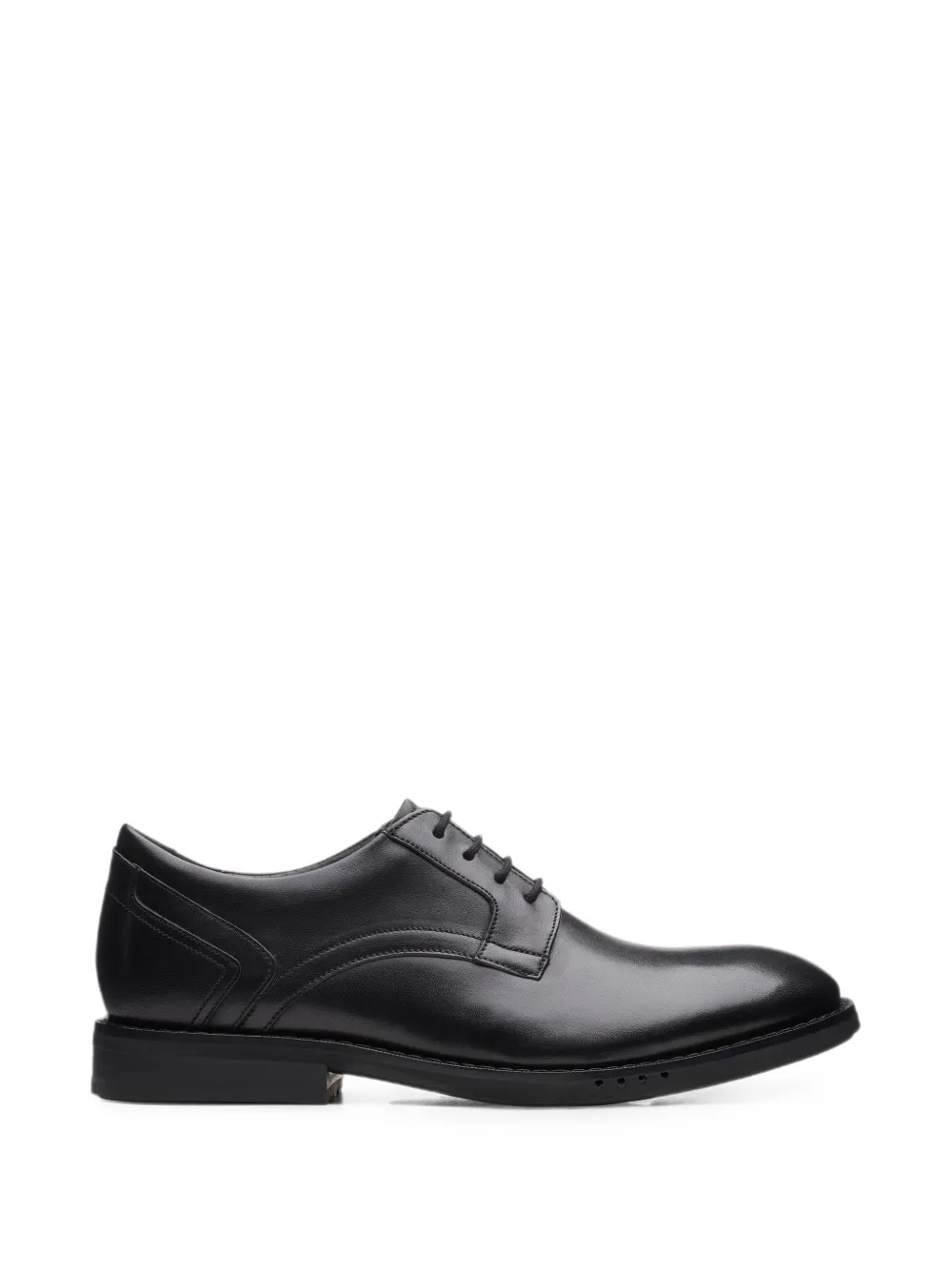 Clarks Originals Un Hugh Lace Derby-Schuhe - Schwarz