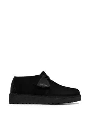 Clarks Originals Bota Wallabee De Camurça | Preto | FARFETCH BR