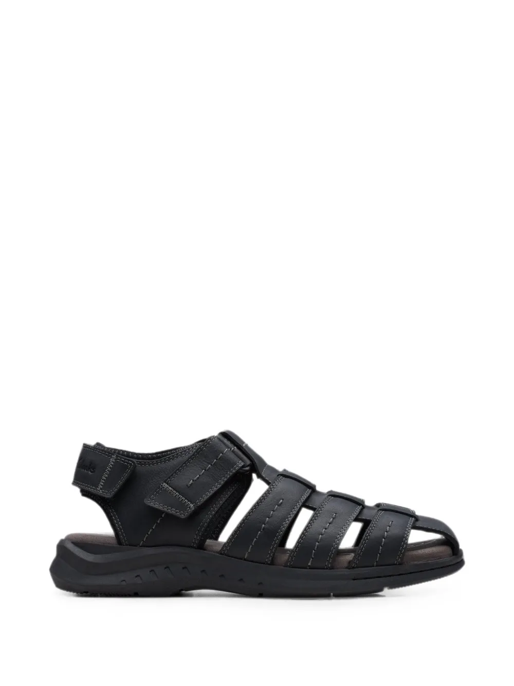 Clarks Originals Sandali Walkford con strappo - Nero