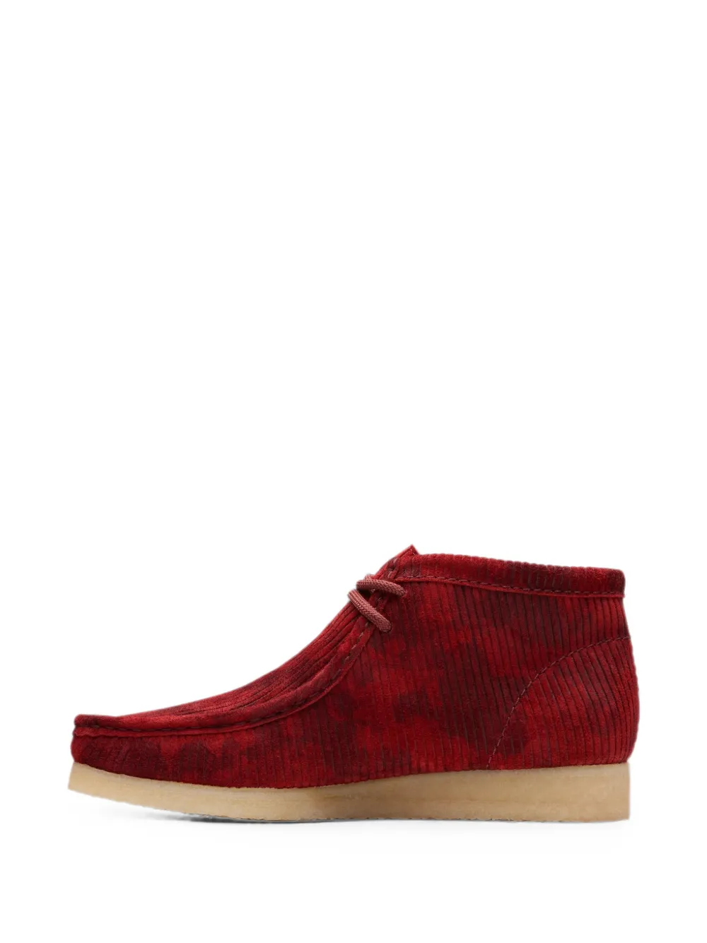 Clarks Originals Wallabee corduroy Desert boots Rood