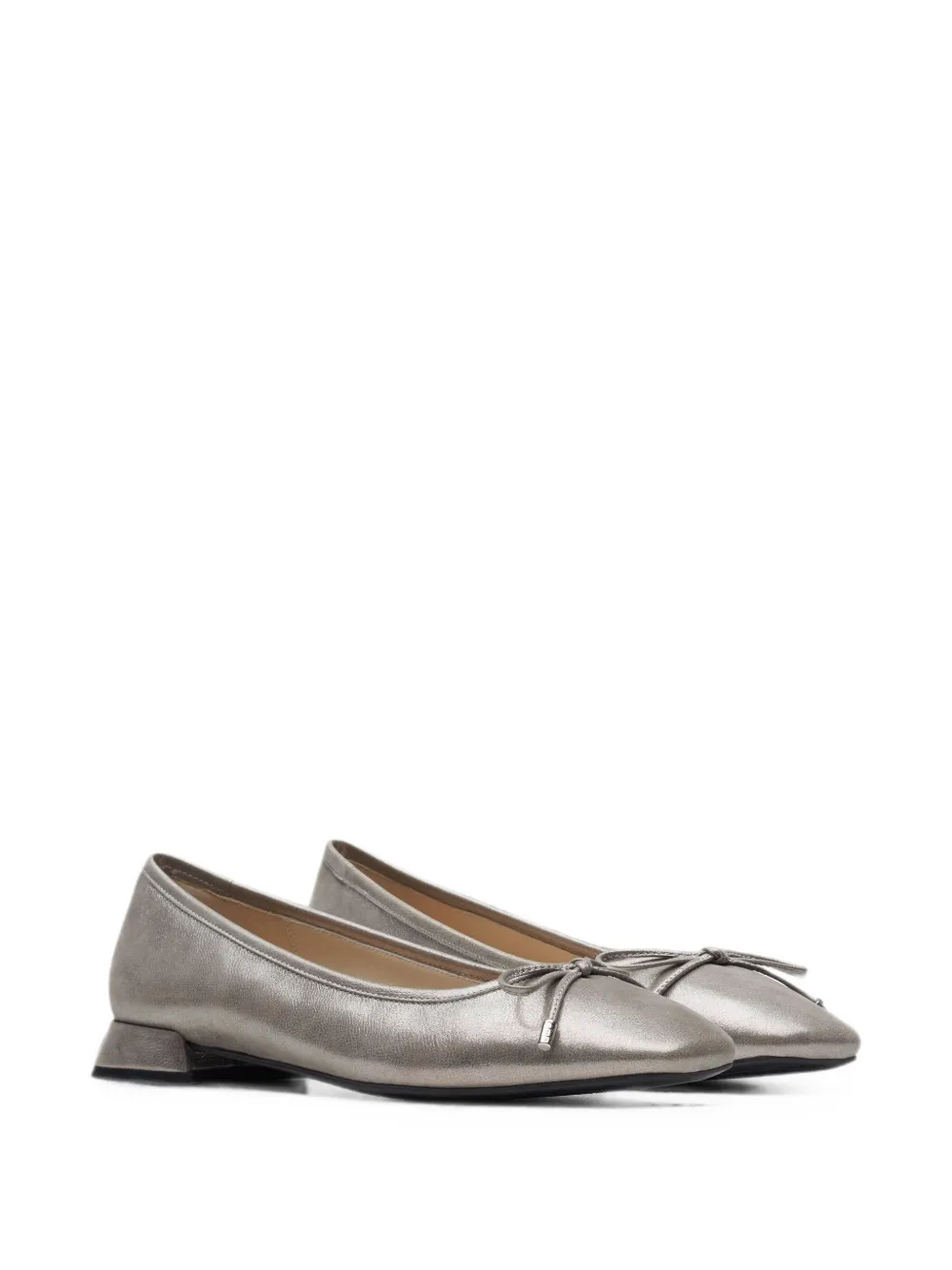Clarks Originals Ubree15 Step ballerina's met strikdetail Grijs