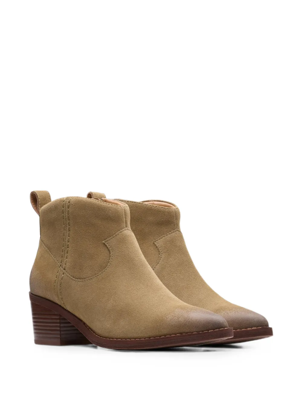 Clarks Originals Morzine Sky enkellaarzen Beige