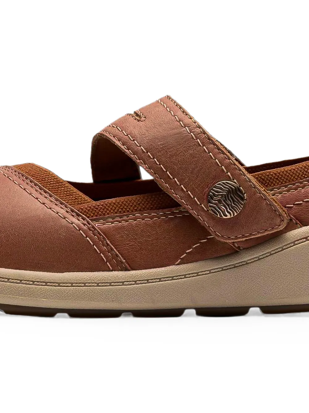 Clarks Originals Bryianne Janey touch-strap ballet flats Bruin