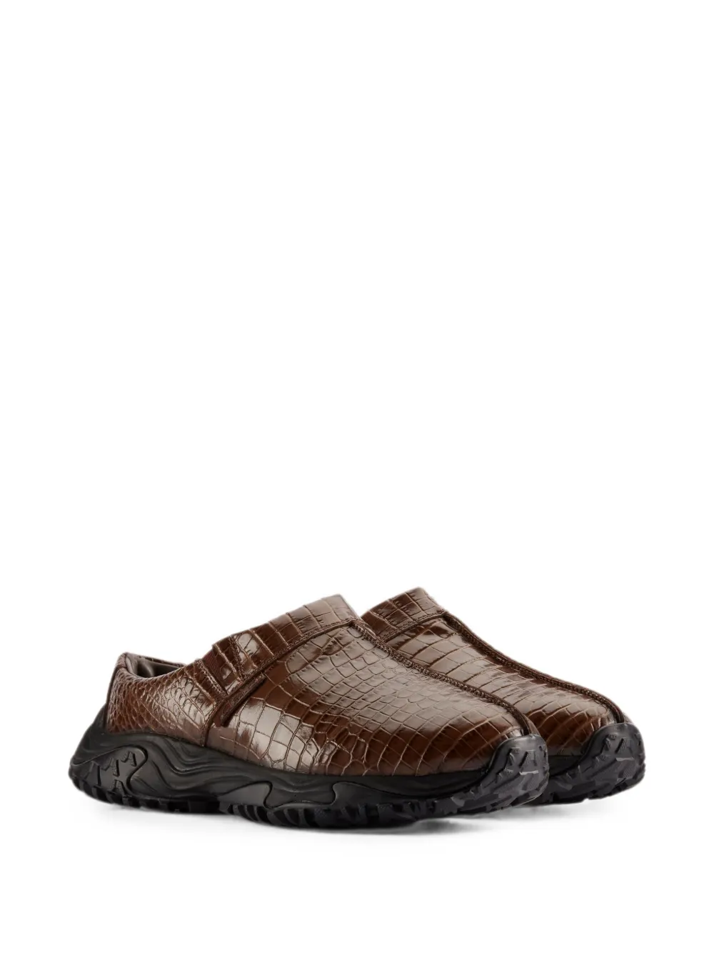 Clarks Originals x Martine Rose Clog 1 leather mules Bruin