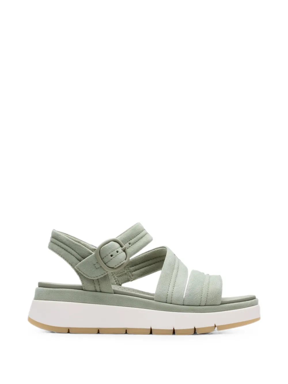 Clarks Originals Tuscan suède sandalen met bandje Groen