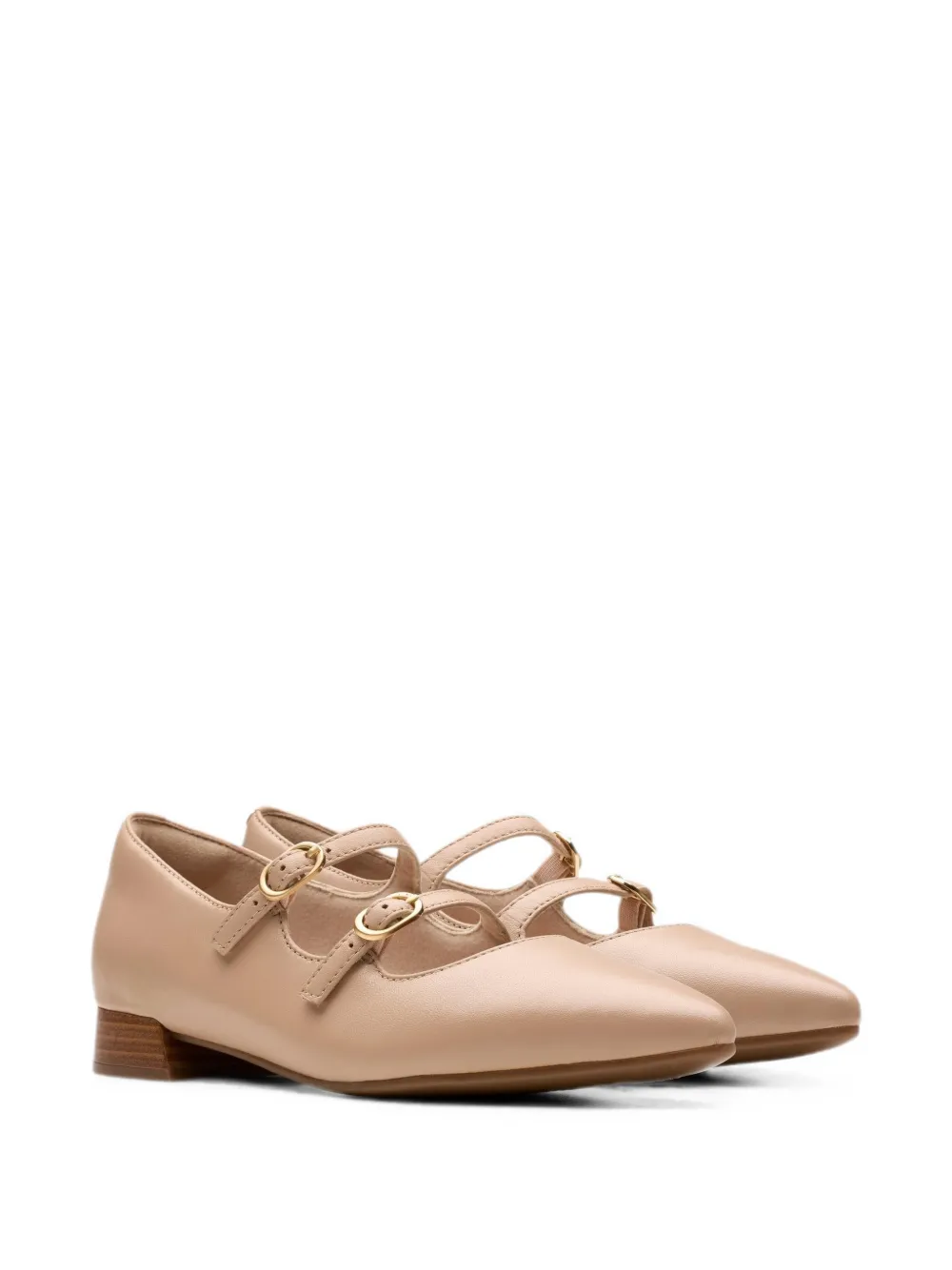 Clarks Originals Natalyn Lane pumps met gespbandje Beige