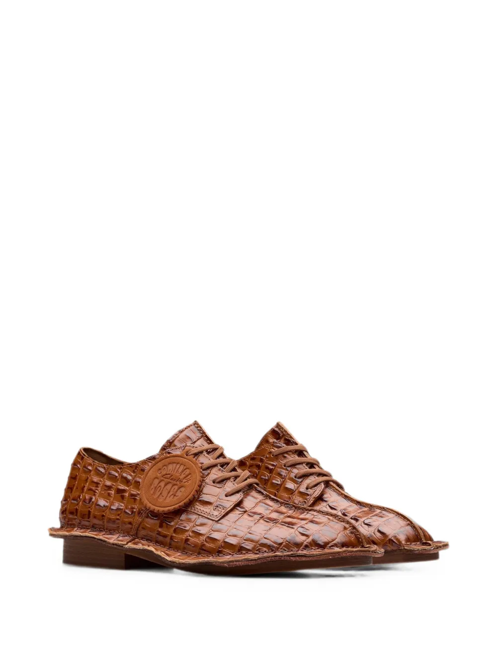 Clarks Originals Martine Rose croc-effect Derby shoes Bruin