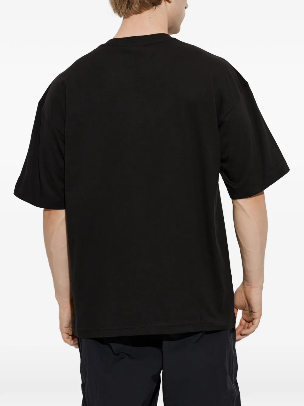 Diesel T-shirt met logoprint Zwart
