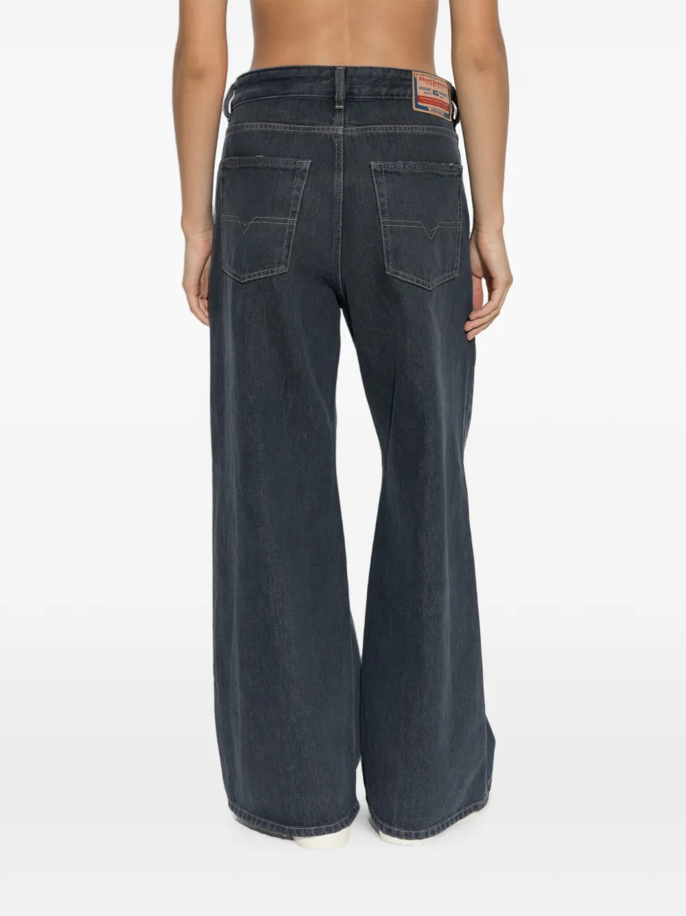 Diesel 1996 D-Sire jeans met wijde pijpen Grijs