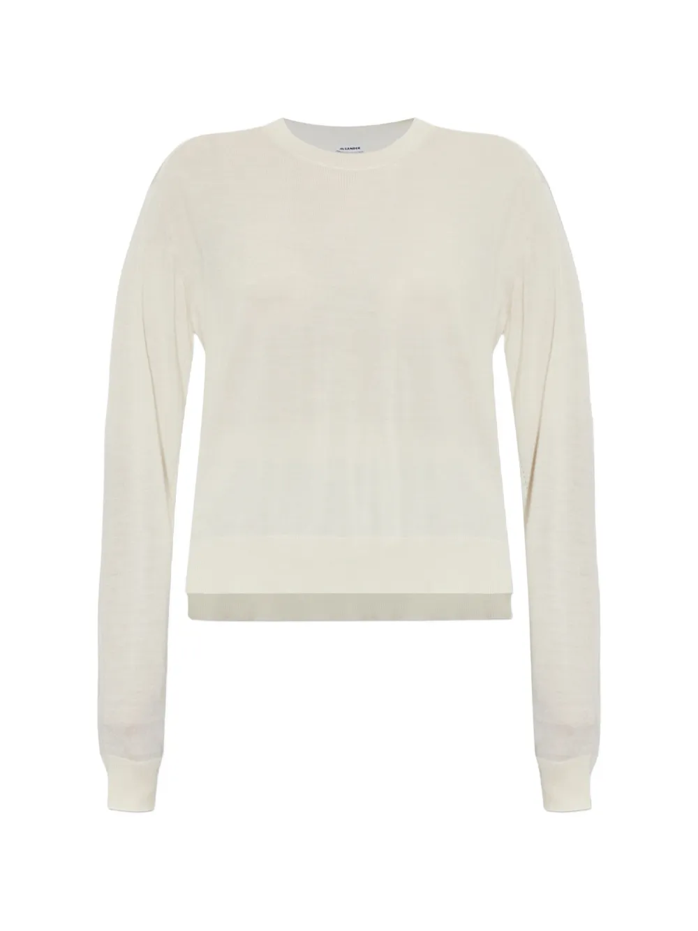 Jil Sander Pullover mit Seitenschlitz - Nude