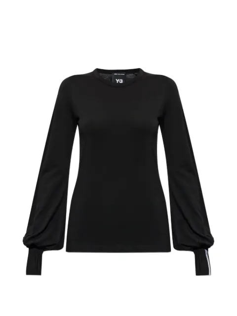 Y-3 puffed-sleeve long-sleeve T-shirt