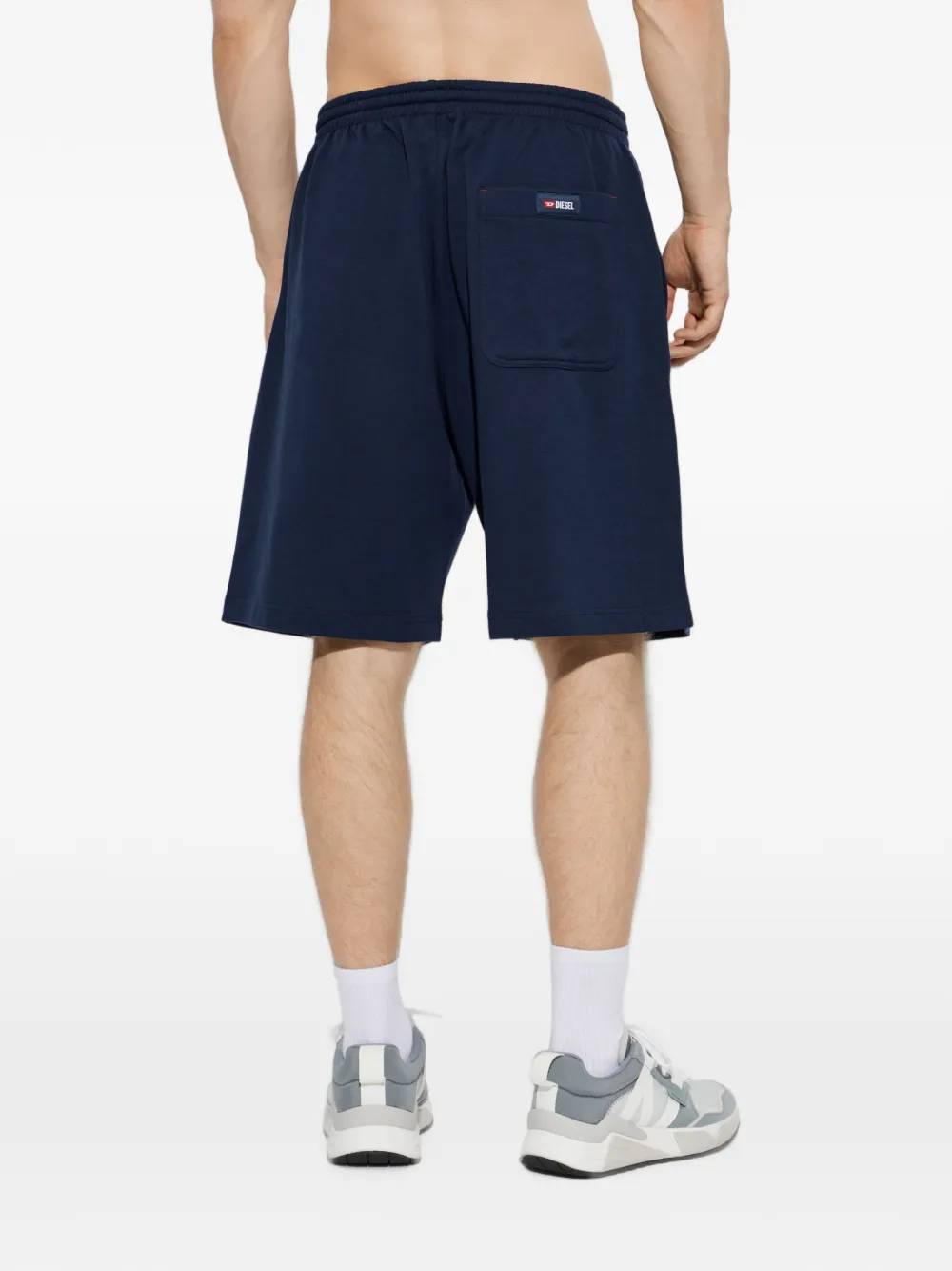 Diesel Lucas-D-Core shorts met trekkoord Blauw