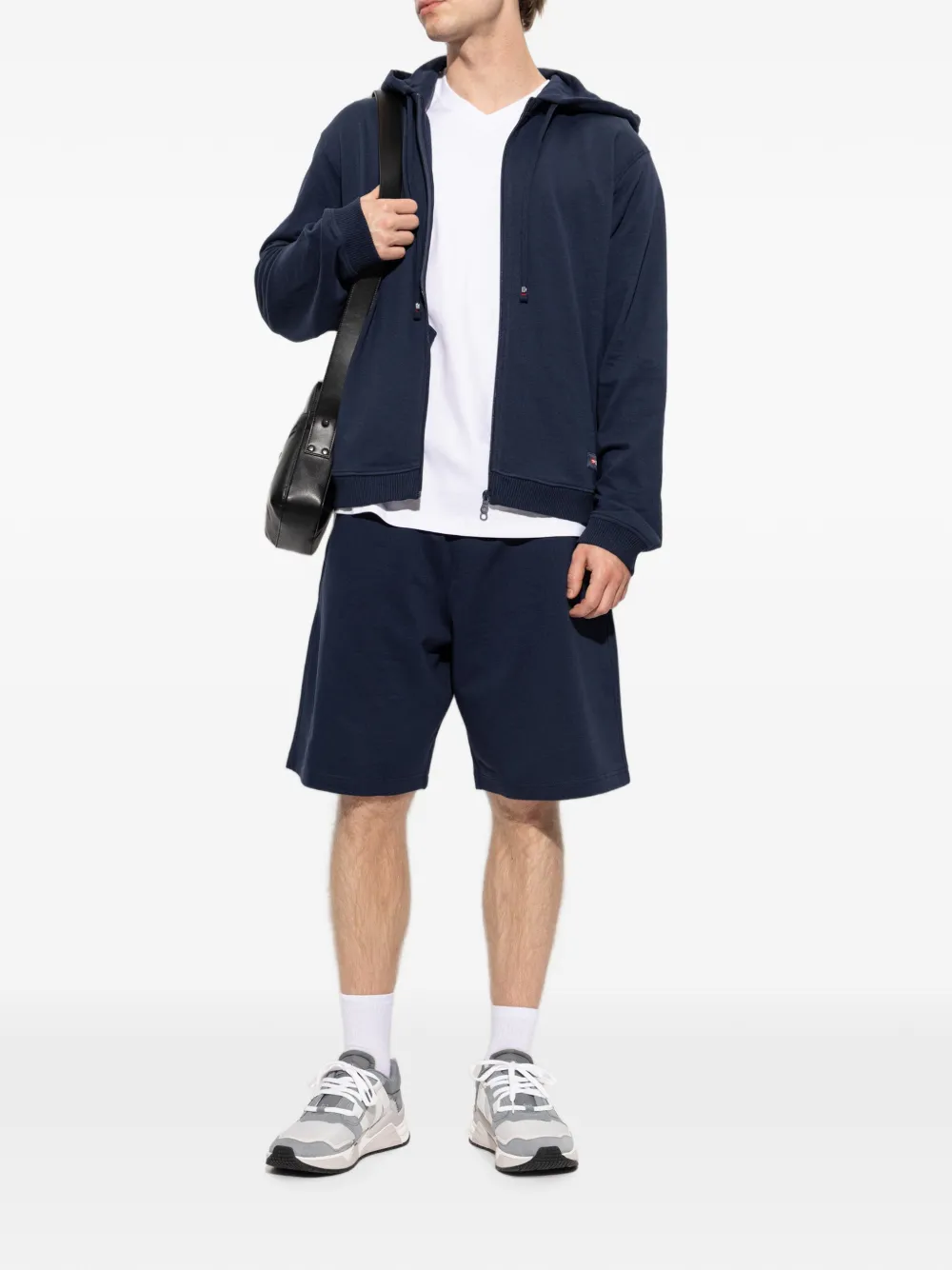 Diesel Lucas-D-Core shorts met trekkoord Blauw