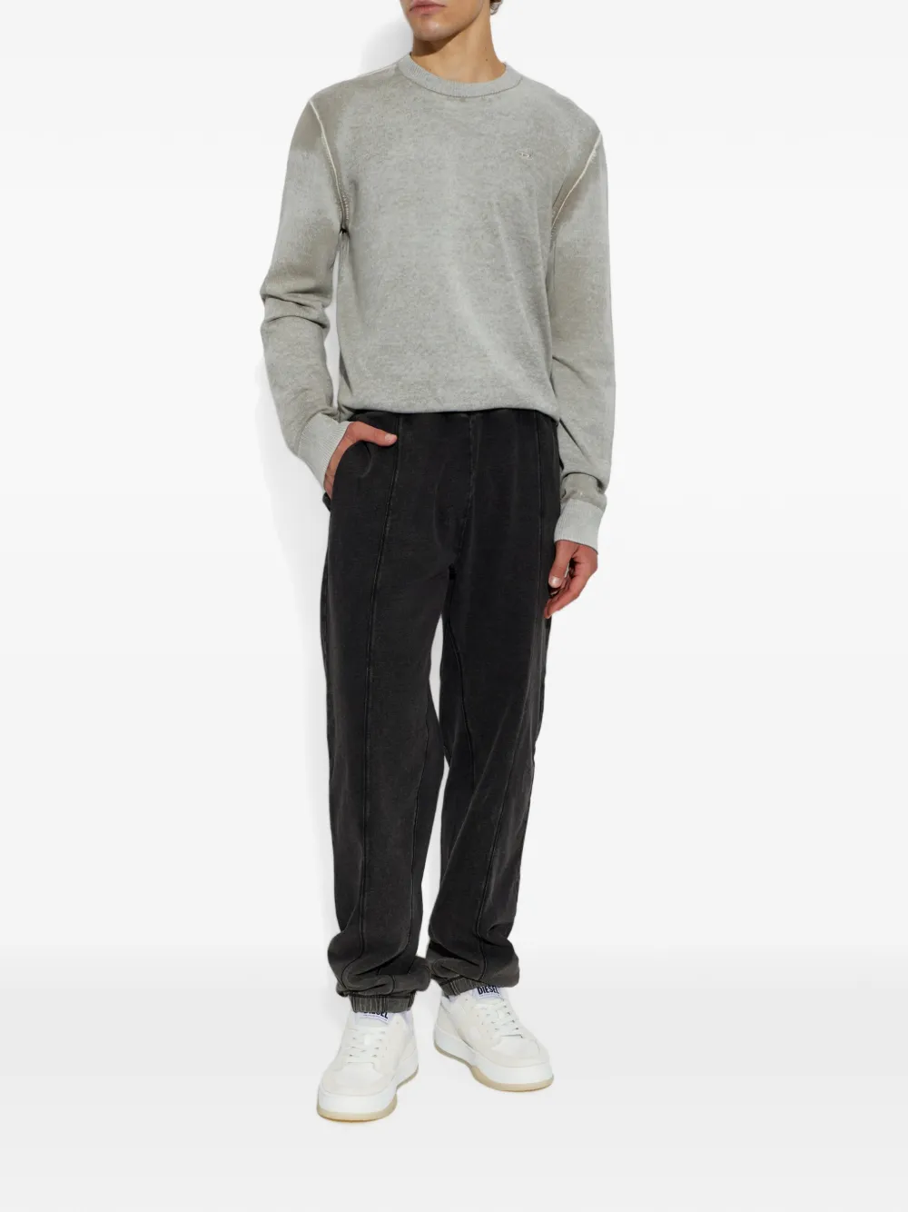 Diesel P-Crox trainingsbroek Zwart